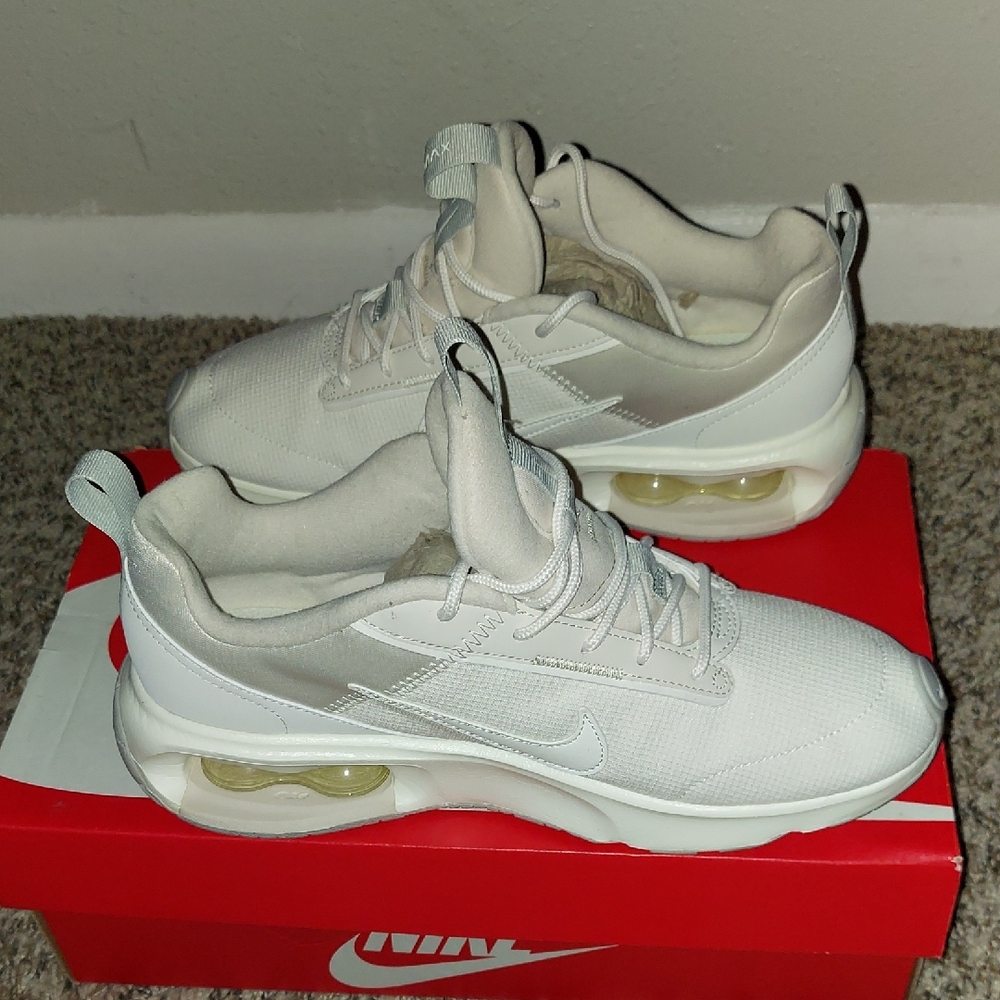 Nike Cream and White Air Sneakers